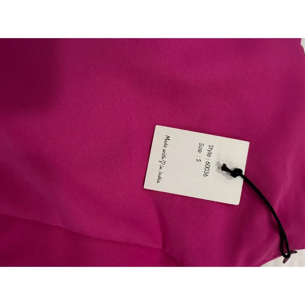 Skort Hot Pink Wrap Mini Skirt Shorts Barbiecore Pickleball Tennis NWT Size S